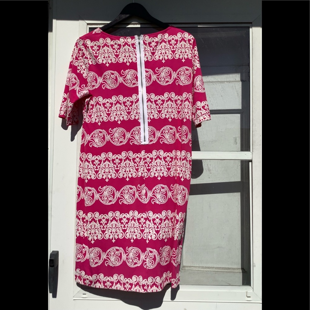 TIANA B Zip Out Back Sheath Dress